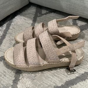 Pink Caslon Sandals